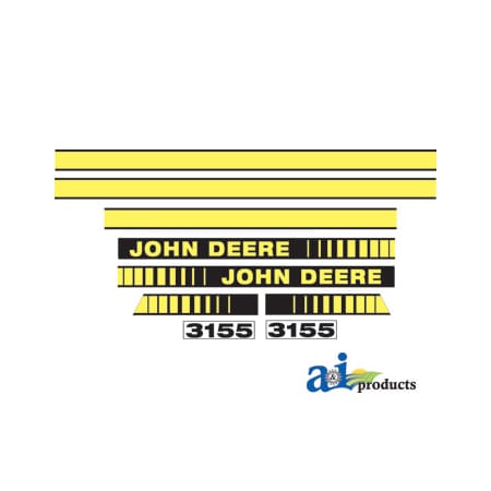 A & I Products Hood Decal 2.5" x2.5" x2.5" A-JD415